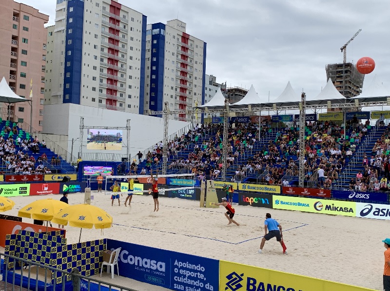 Itapema se consagra como sede de competições de vôlei de praia