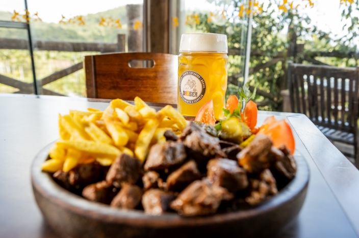 Complexo da cervejaria Das Bier oferece atividades para todas as idades e estilos: gastronomia