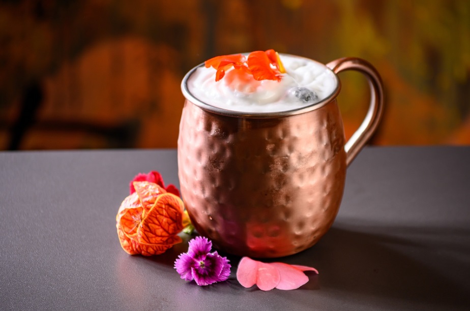 Aprenda a receita de moscow mule com cranberry, drink que leva o sabor e as cores da Primavera