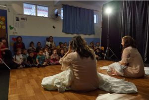 Peça teatral gratuita para bebês em Canelinha