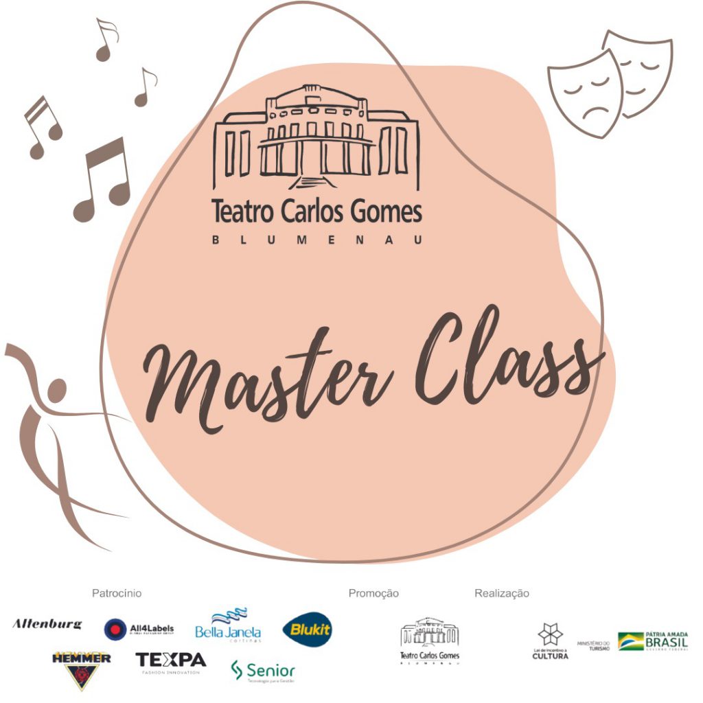 Teatro Carlos Gomes oferece master classes gratuitas e abertas ao público. As opções proporcionam aprendizado em música, dança e teatro