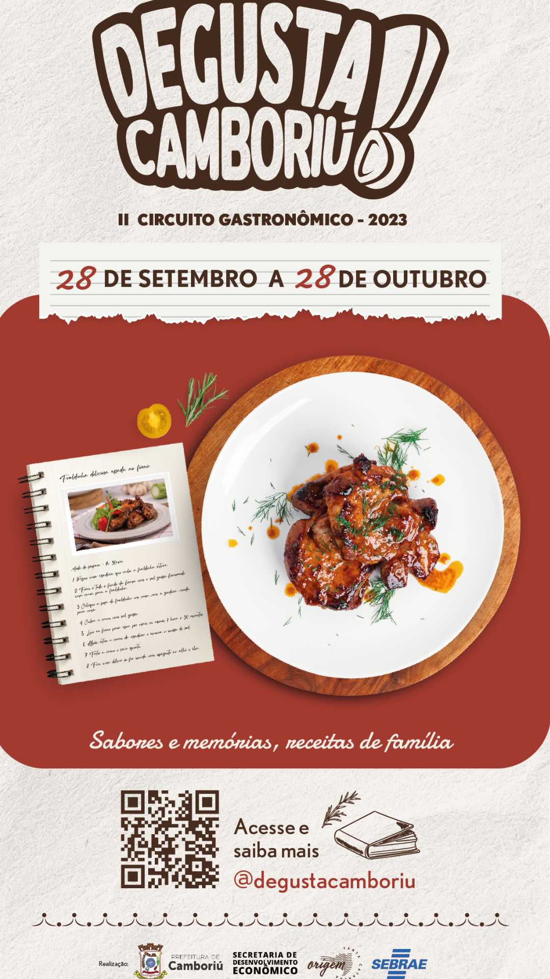 Degusta Camboriú revela os menus exclusivos do festival - Visor