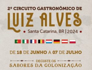 2º Circuito Gastronômico de Luiz Alves: uma jornada pelos “Sabores da Colonização”